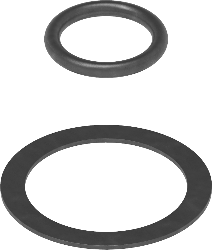 Afdichtingsset IP 65 met montage; 