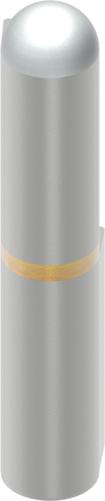 Bisagra, soldable, acero bruto