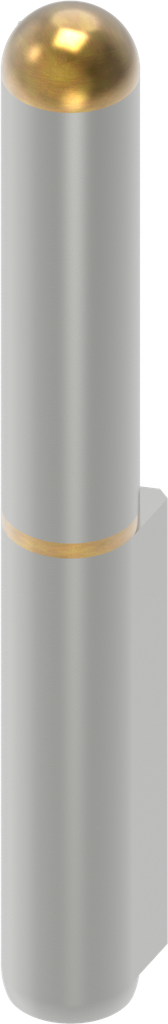 Paumelle à souder, acier brut