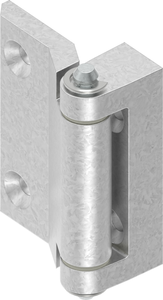 180° Scharnier, GD-Zn roh