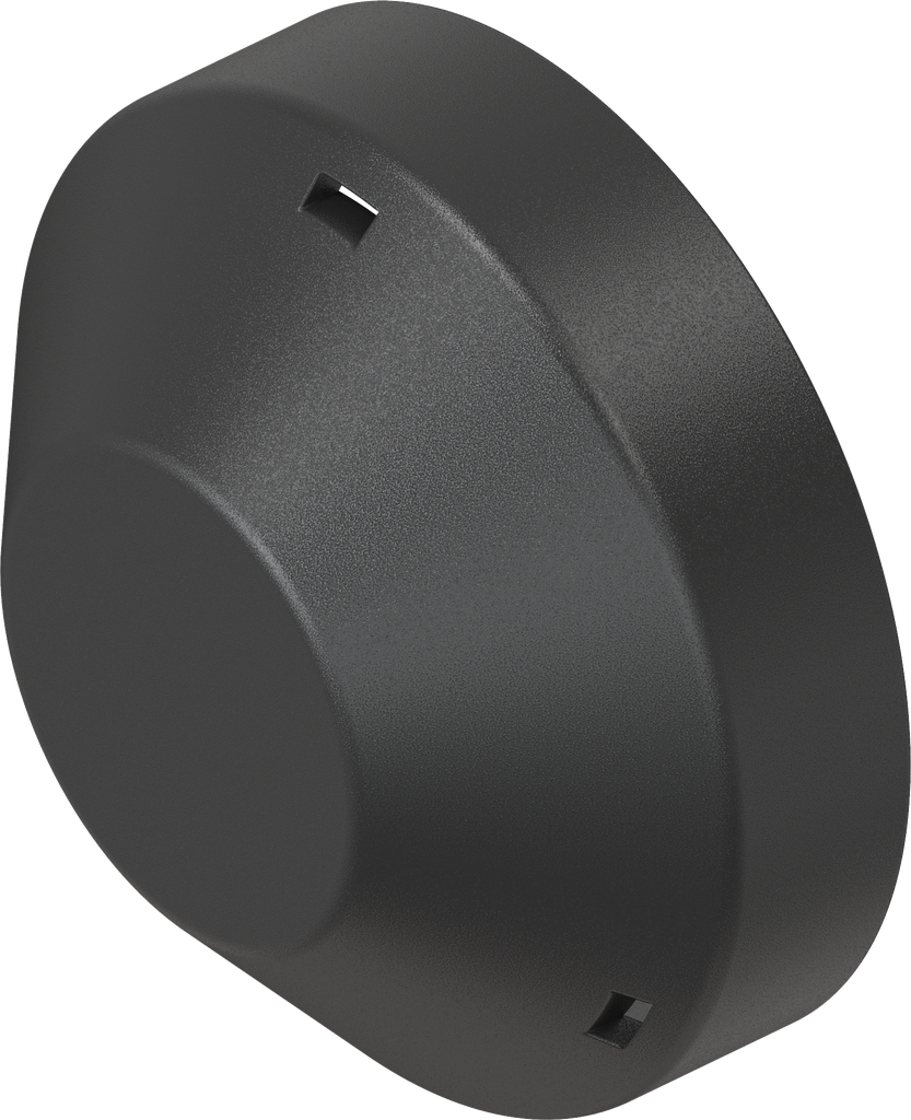 Afdekkap inklik, polyamide GF zwart