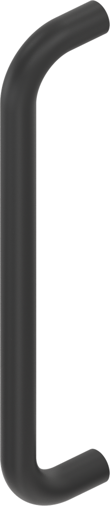 poignée, aluminium revêtu en matière plastique noir