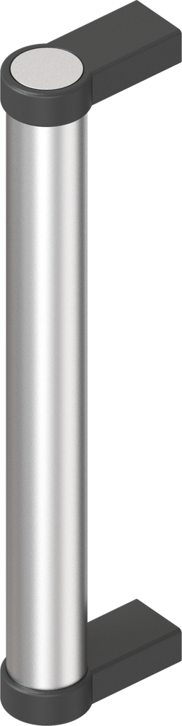 poignée tubulaire, aluminium anodisé