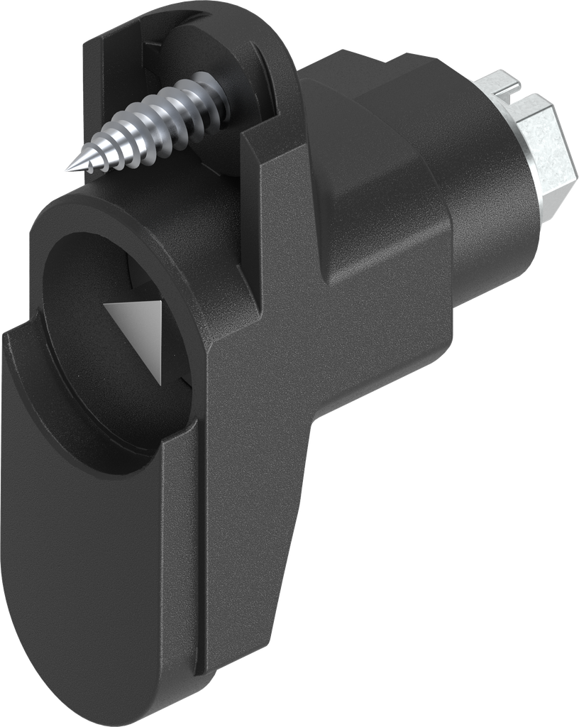 Baustein m.Betätigung Dreikant 6,5 CNOMO