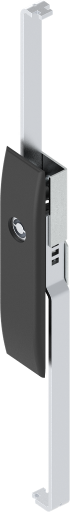 Schlüsselschild mit Schlossstangen mit Betätigung Daimler Benz, Polyamid GF schwarz