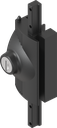 fermeture barillet clé EK 333, zamak époxy noir