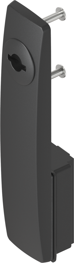 Capotage long pour double barre, polyamide GF noir