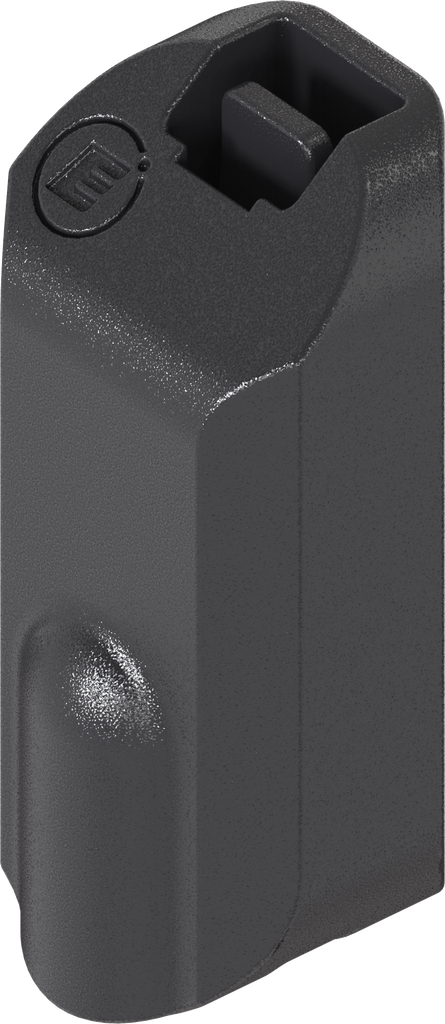 Shoe for round rod, Polyamide GF black