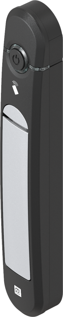 Schwenkgriff Agent E BLE, GD-Zn weißaluminium gepulvert und Polyamid GF schwarz