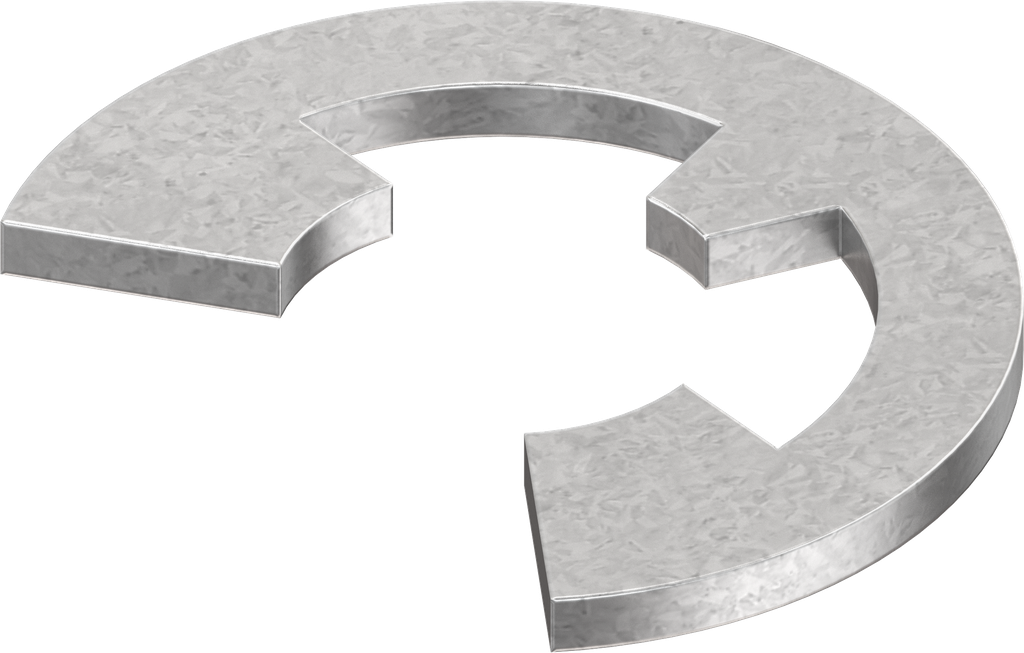 rondelle de sécurité DIN 6799-5, acier zingué