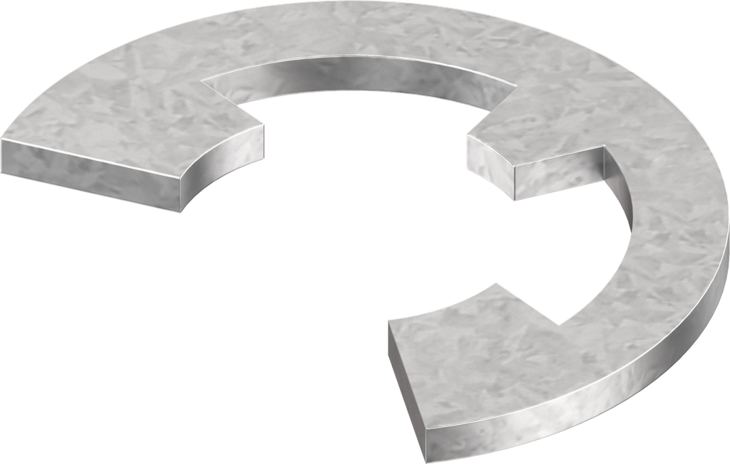 seeger DIN 6799-6, acciaio zincato