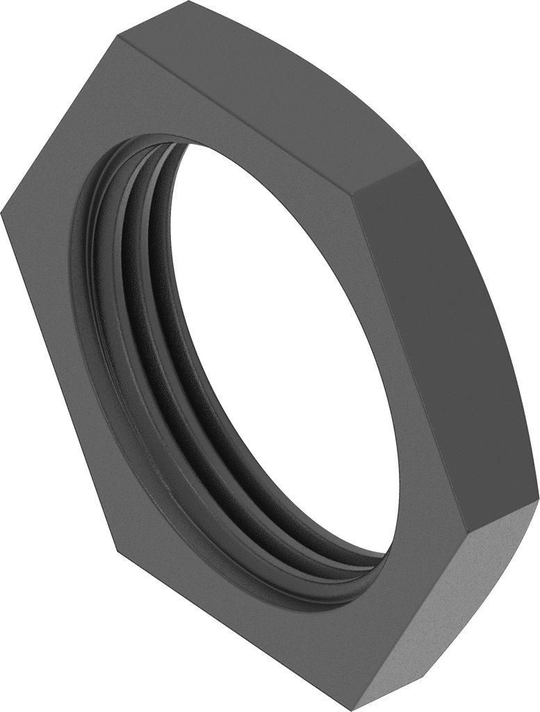 écrou M22x1,5, polyamide GF noir