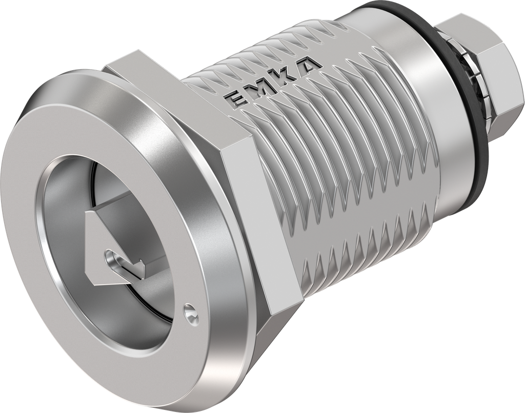 Dreh-Spann-Verschluss Dreikant 7 mit Markierung Ausführung links, Edelstahl AISI 316