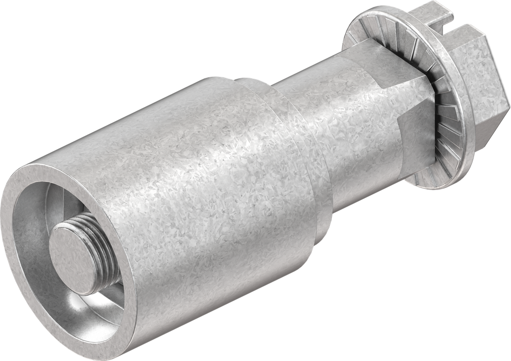 adaptateur, zamak brut