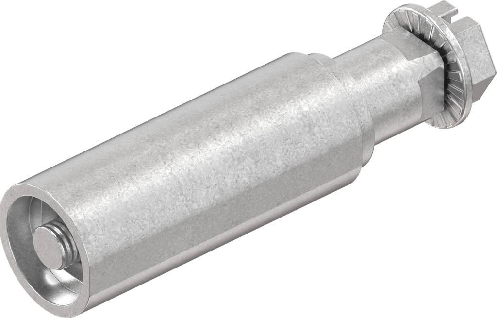 Adaptador, zamak bruto