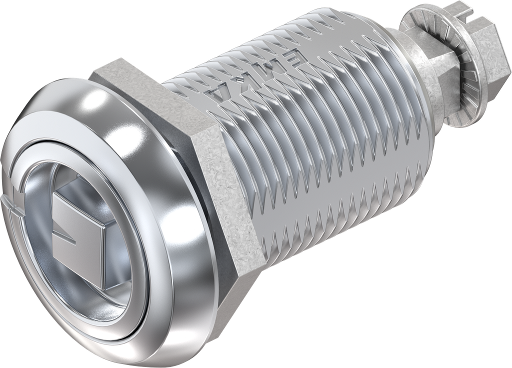 Draai-span-slot spoorwegen met zichtbare openingsaanduiding, Zamak verchroomd