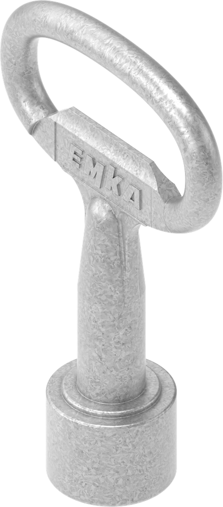 clé pour rotor hygiénique, zamak brut