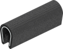 Kantenschutz selbstklemmend, PVC 70 ± 5 Shore A schwarz