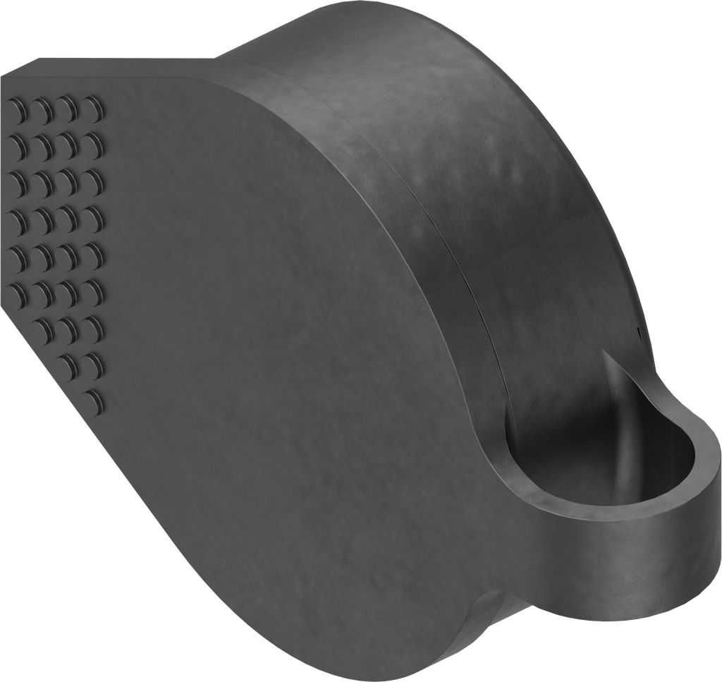 Tapa antipolvo, polietileno negro