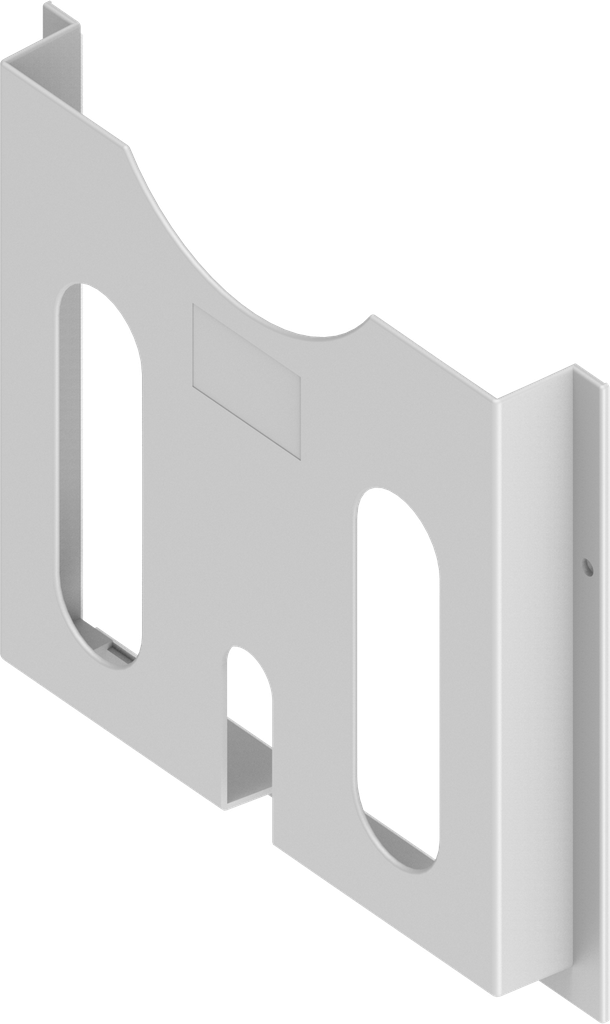 Drawing pocket self-adhesive, Polystyrene light grey