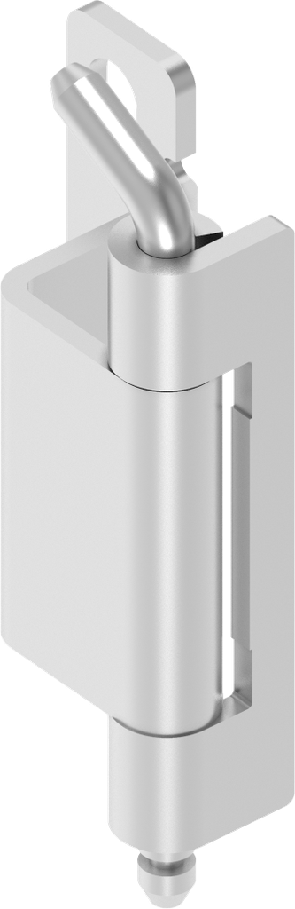 Cerniera 120°, acciaio inox AISI 304