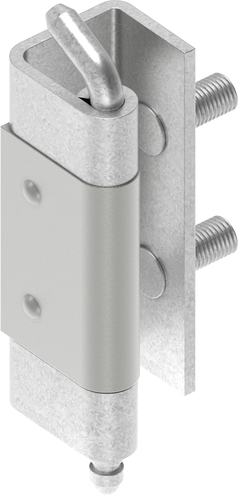 120° Hinge, Steel zinc-plated and raw