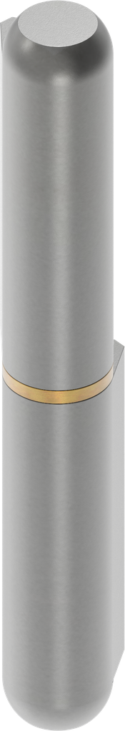 Aanlaspaumelle, Staal onbehandeld