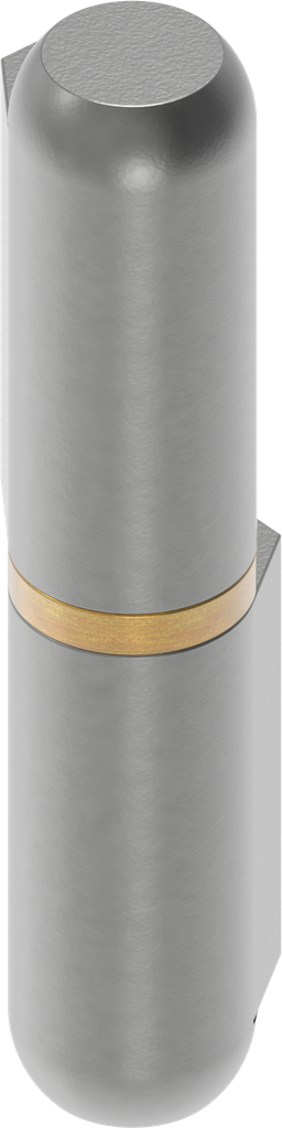 Weld-on hinge, Steel raw