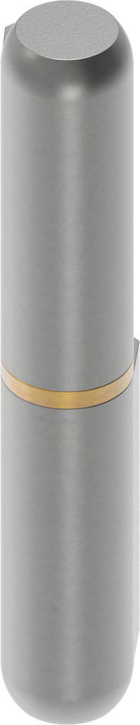 Paumelle à souder, acier brut