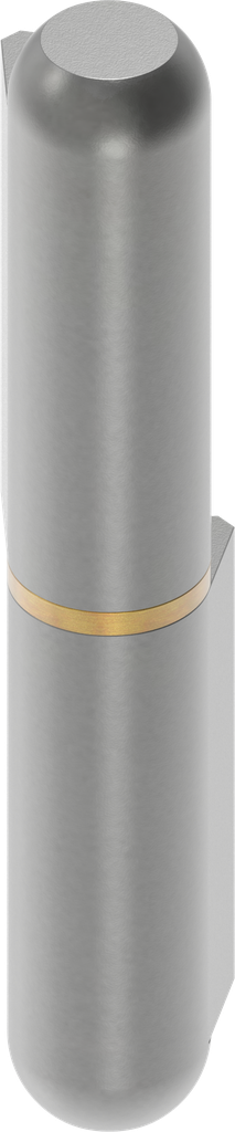 Paumelle à souder, acier brut