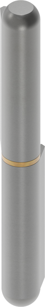 Cerniera a saldare, acciaio grezzo