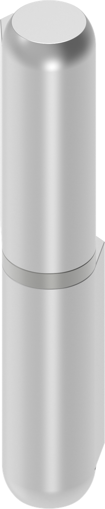 Bisagra, soldable, acero inoxidable AISI 304 bruto