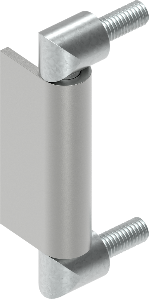 180° Scharnier, Staal verzinkt en onbehandeld