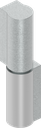 Bisagra cilíndrica, atornillable, acero galvanizado