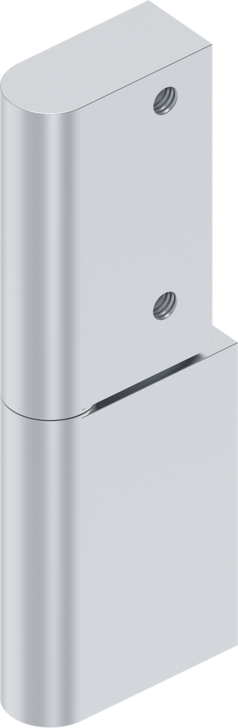 Hinge, Zinc die chrome-plated