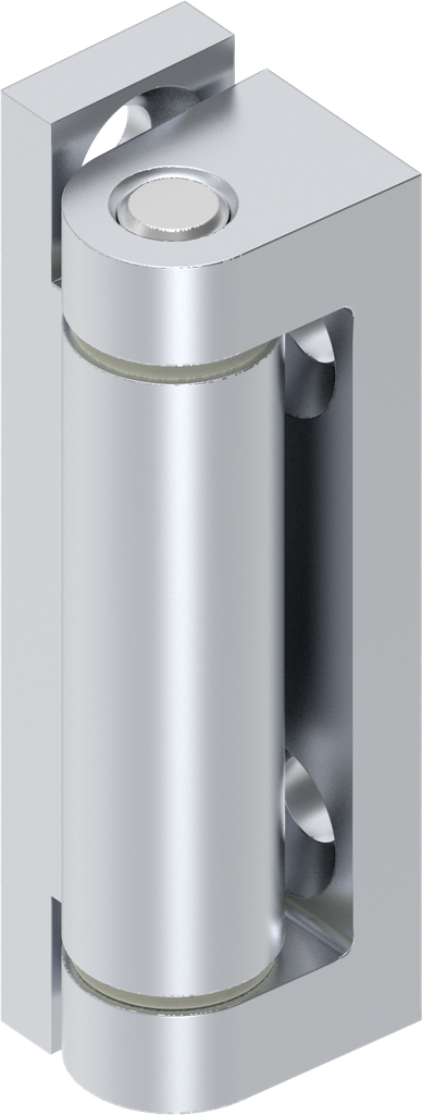 Hinge, Zinc die chrome-plated