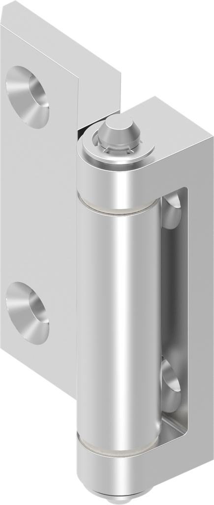 180° Hinge, Stainless steel AISI 316 P.3052/53