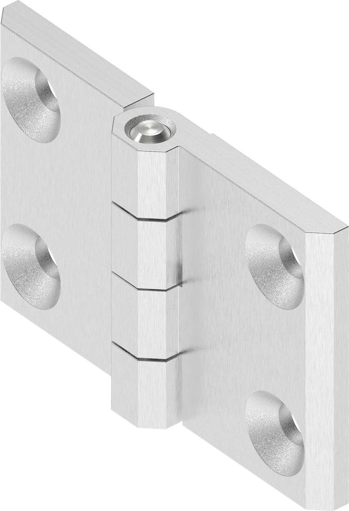 270° Hinge, Stainless steel AISI 316 polished P.2758sklop
