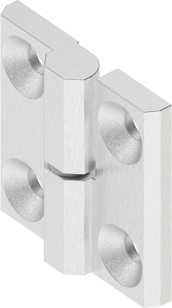 Anschraubscharnier 40 mm Ausf. rechts