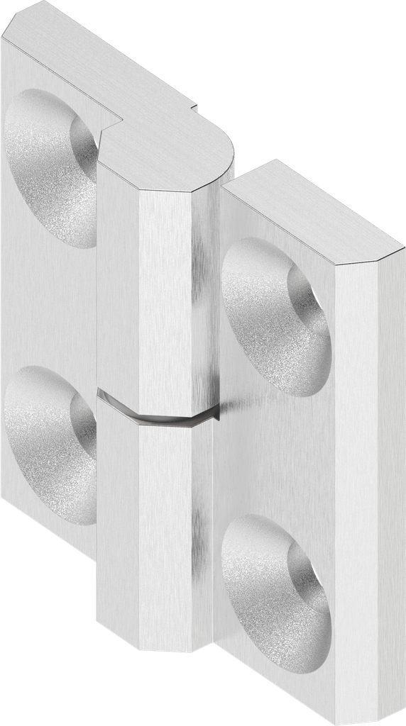 Anschraubscharnier 60 mm Ausf. rechts