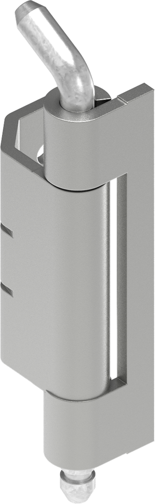 charnière 120°, acier brut