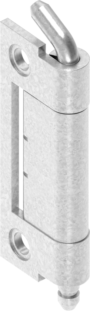 Cerniera 120°, acciaio zincato