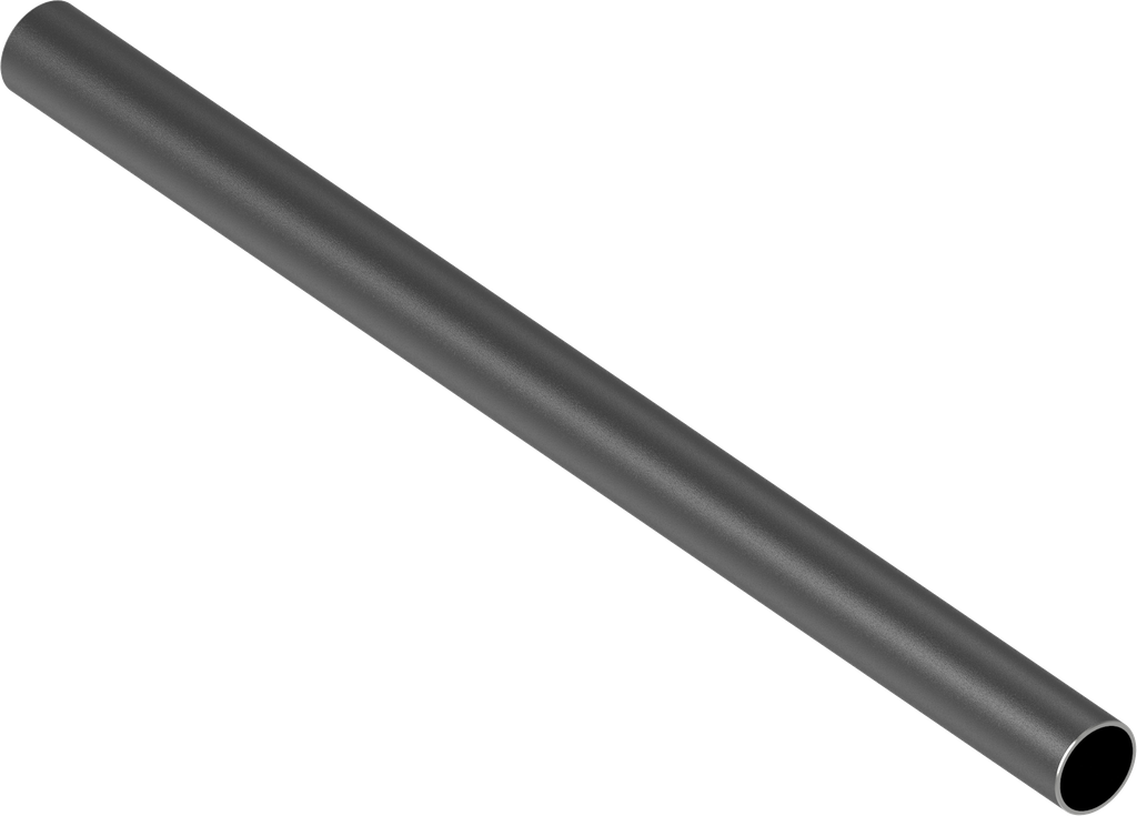 Steel tube Ø 30, Steel, plastic-coated black
