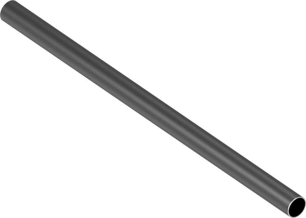 Steel tube Ø 30, Steel, plastic-coated black