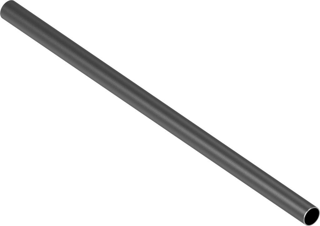 Steel tube Ø 30, Steel, plastic-coated black