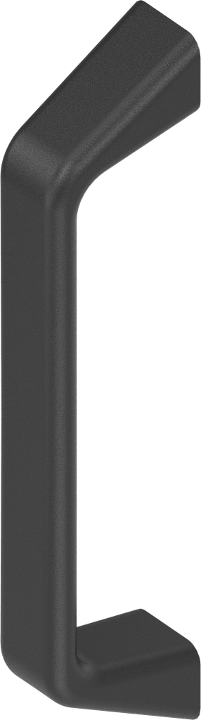 poignée, GD-Al revêtu en matière plastique noir