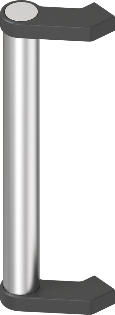 Maniglia tubolare, alluminio anodizzato