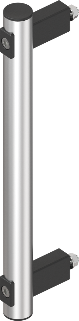 Buisgreep, Aluminium geanodiseerd