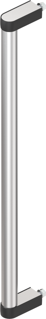 Buisgreep, Aluminium geanodiseerd