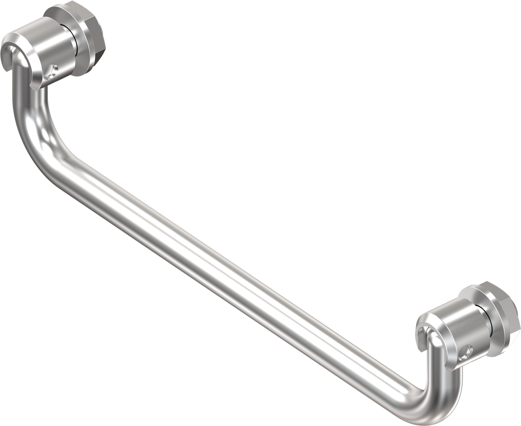 Chest handle, Stainless steel AISI 303